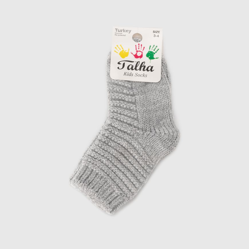 Магазин взуття Шкарпетки теплі однотонні для дівчинки 466