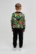 Костюм для мальчика S&D KK1341 кофта + лонгслив + штаны 140 см Зеленый (2000989917007D)