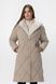 Куртка зимняя женская 8136 2XL Бежевый (2000990198310W)