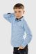 Рубашка с узором для мальчика Deniz 30211 140 см Голубой (2000989810018D)