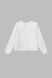 Блуза однотонна для дівчинки MyChance 2415 116 см Білий (2000990619150D)