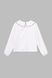 Блуза однотонна для дівчинки MyChance 2443 116 см Білий (2000990619204D)