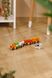 Набор к железной дороге Поезд-ферма Viga Toys 50821 Разноцветный (6934510508210)