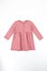 Сукня однотонна для дівчинки Toontoy 22509 104 см Рожевий (2000989638803D)