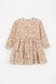 Сукня з візерунком для дівчинки Tais №3 110 см Персиковий (2000989585763D)