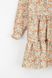 Сукня з візерунком для дівчинки Tais №3 98 см Персиковий (2000989585749D)