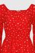 Платье с узором женское 242 42 Красно-белый (2000990461162S)