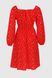 Сукня з візерунком жіноча 242 48 Червоно-білий (2000990461193S)