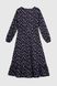 Сукня з візерунком жіноча 523 44 Синій (2000990015662D)
