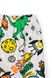 Шорти спортивні з принтом для хлопчика Happy Kids Динозавр 104 см Різнокольоровий (2000989651734S)