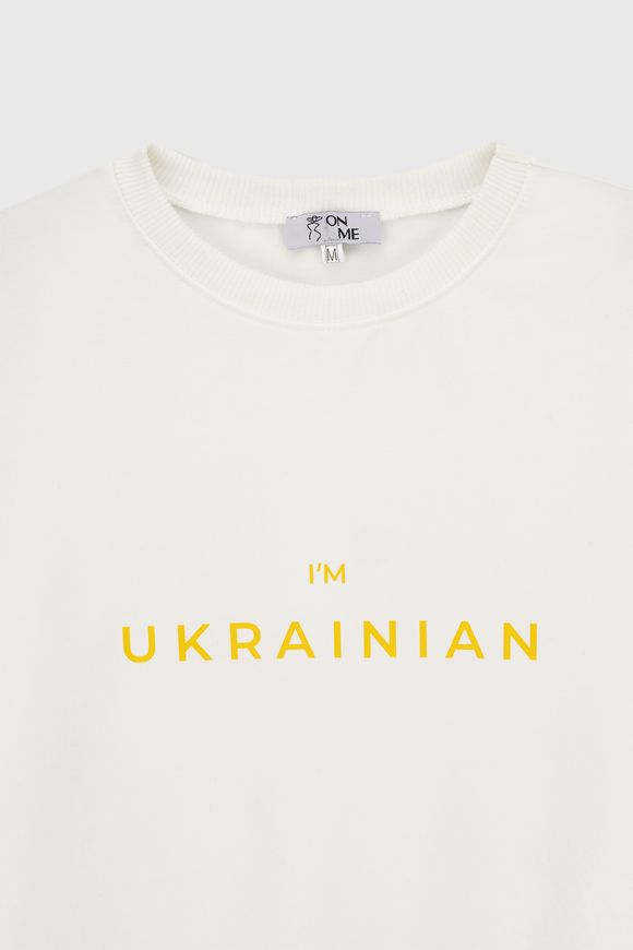 Магазин взуття Cвітшот патріотичний жіночий TMC ''I'm Ukrainian''
