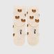 Шкарпетки для дівчинки V&T ШДК144-024 Ведмедики пухнасті 20-22 Молочний (2000990201638A)