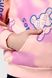 Худи с принтом для девочки Kai-Kai 7803 122 см Розовый (2000990107923W)