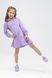 Платье-худи для девочки Toontoy 23050 92 см Сиреневый (2000989670681D)