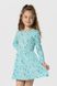 Платье с принтом для девочки Deniz Звездочка 116 см Мятный (2000990153005D)
