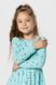 Сукня з принтом для дівчинки Deniz Зірочка 116 см М'ятний (2000990153005D)