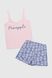 Піжама жіноча Elen LPK4170/13/01 XL Рожевий (2000990504463А)