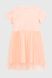 Сукня для дівчинки Ecrin 5278 128 см Персиковий (2000990434630S)