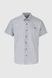 Рубашка с узором мужская Redpolo 3927 M Синий (2000990620569S)