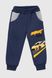 Спортивні штани манжет з принтом Baby Show 18117 92 см Синій (2000990128027W)