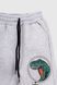 Спортивні штани з принтом для хлопчика Pitiki 9791 Діно 110 см Сірий (2000990046840W)