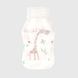 Пляшка кругла Lindo LI146 з силіконовою соскою Рожевий (2000990122544)