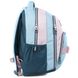 Рюкзак шкільний + баф Kite K22-905M-5 42x32x13 Блакитно-рожевий (4063276063465A)