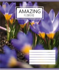 Магазин взуття Зошит уч. "ЗУ" 60арк.# "Amazing Flowers-17" (Продається упаковкою 10 шт)