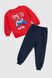 Костюм (свитшот+штаны) для мальчика Pitiki 682 110 см Красный (2000990047083W)