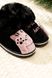 Тапочки для девочки Lion XRY-19 34-35 Черно-розовый (2000990188434D)