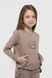 Костюмы для девочки (свитшот+штаны) Pop Fashion 7260 116 см Капучино (2000990249067D)