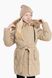 Куртка для дівчинки Y23-81 146 см Бежевий (2000989631712W)