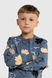 Свитшот с принтом для мальчика Baby Show 13058 98 см Графитовый (2000990004277D)