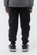 Спортивні штани з принтом для хлопчика Atescan 1104 152 см Чорний (2000990130952W)
