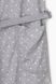 Комплект халат+сорочка жіночий MURAT KYZEY Горох Білий L Сірий (2000989761259A)