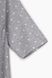 Комплект халат+рубашка женский MURAT KYZEY Горох Белый L Серый (2000989761259A)