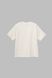 Костюм футболка + шорти однотонний жіночий Poncik 24126 S Молочний (2000990609298S)