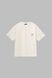 Костюм футболка + шорти однотонний жіночий Poncik 24126 XL Молочний (2000990609328S)