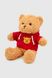 Мягкая игрушка Медвежонок QINLUGONGYIWANJUCHANG QLI6201 Красный (2000990378118)