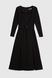 Платье однотонное женское 748 S Черный (2000989989943D)