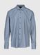 Рубашка классическая с узором мужская Nacar 68031-BB 6XL Джинсовый (2000990414908D)