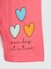 Костюм футболка+шорти для дівчинки Baby Show 16488 110 см Рожевий (2000990554123S)