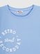 Костюм футболка+штани для дівчинки Atabey 10532 116 см Блакитний (2000990478269S)