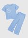 Костюм футболка+штаны для девочки Atabey 10532 134 см Голубой (2000990478290S)