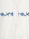 Рубашка вышиванка для девочки Cuento 4148 134 см Молочный (2000990591654D)