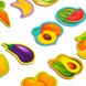 Набір магнітів "Овочі та фрукти" Vladi Toys VT3106-28 Різнокольоровий (4820234762767)