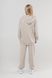 Спортивний костюм (кофта, штани) для дівчинки Viollen 2190 128 см Світло-бежевий (2000990040497D)