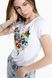 Вишиванка футболка жіноча Анютка S Білий (2000989887409A)