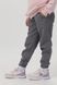 Спортивні штани однотонні для дівчинки ANGELOS LX-274 128 см Сірий (2000990147004W)