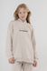 Спортивный костюм (кофта, штаны) для девочки Viollen 2190 164 см Светло-бежевый (2000990040558D)